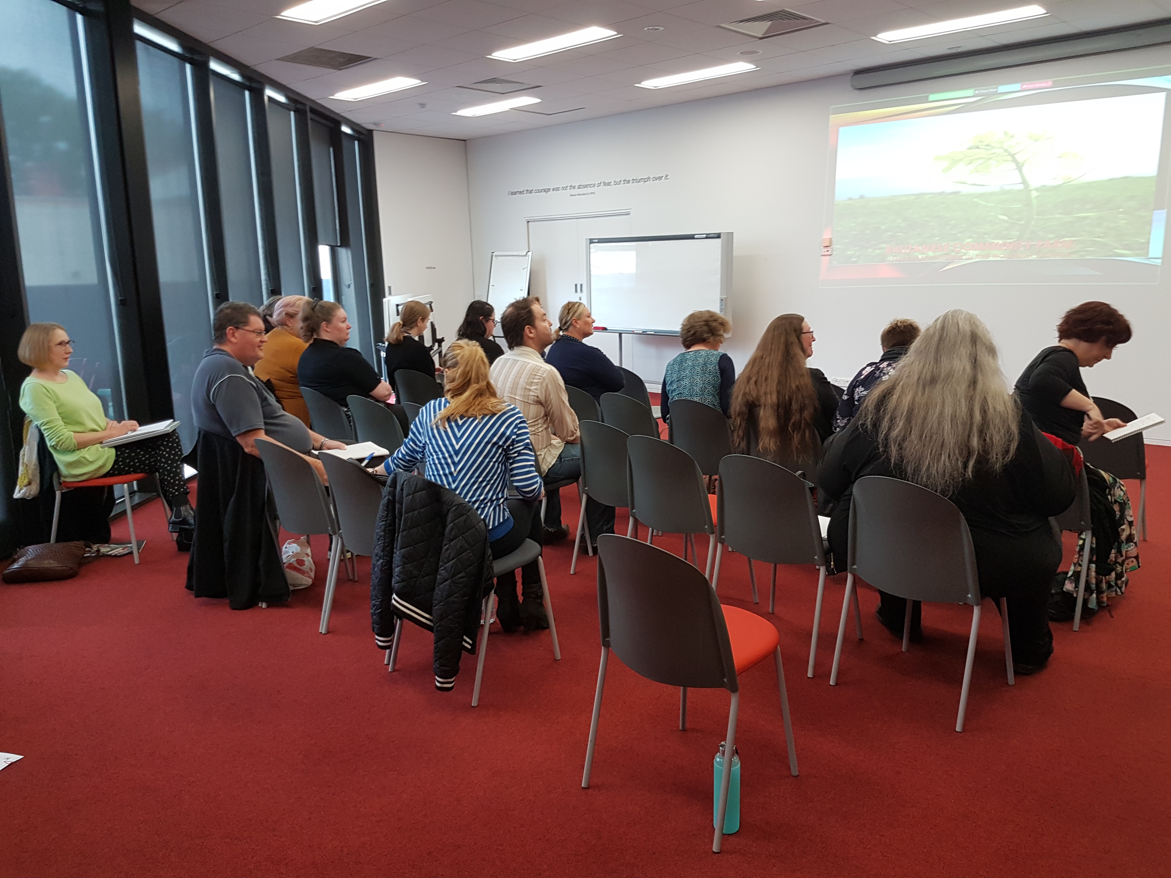 Local studies working group meeting at Albury